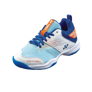 Yonex Power Cushion 37 Junior Badminton Shoe [White/Blue]