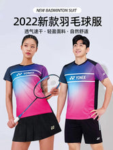 Load image into Gallery viewer, YONEX Korea New 2022 T-shirt [Red/Blue]
